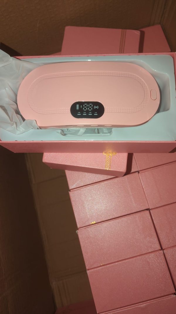 Heating Pad Women Period Pain Cramp Relief Belt -portable Menstrual Heating Pad, Heated Belly Belt For Menstrual Cramp Relief With 3 Heat Levels And 4 Modes, Electric Belt Massage For Women And Girls – Electric Massager Machine For Women