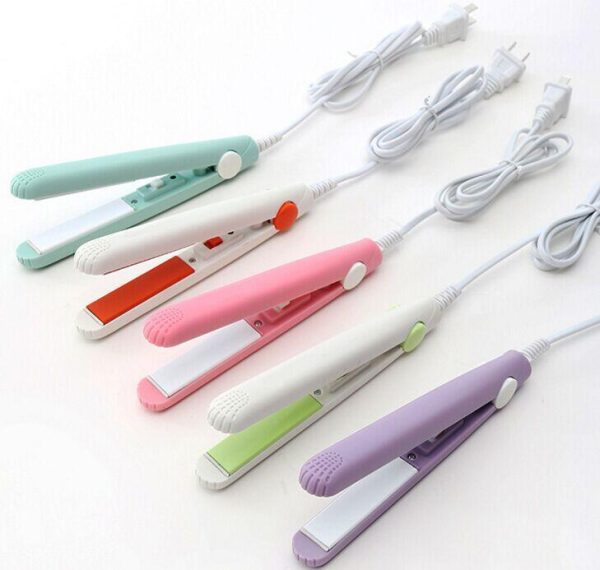 ini Hair Straightener – Lightweight & Portable Travel Styling Tool | Medium Heat | High/low Speed Settings | Corded Electric | Multicolor | Abs Plastic