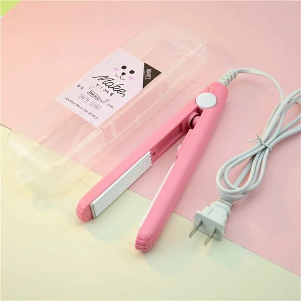 ini Hair Straightener – Lightweight & Portable Travel Styling Tool | Medium Heat | High/low Speed Settings | Corded Electric | Multicolor | Abs Plastic
